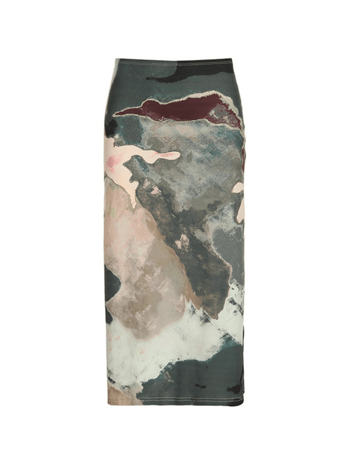 Coquette Aesthetic Cargo Skirt - Y2K Fashion Grunge Style Vintage Women's Clothing