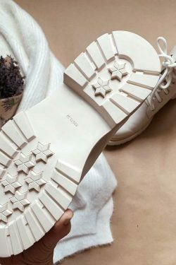 Coquette Aesthetic Cargo Skirt Booties - Y2K Fashion Statement for Women