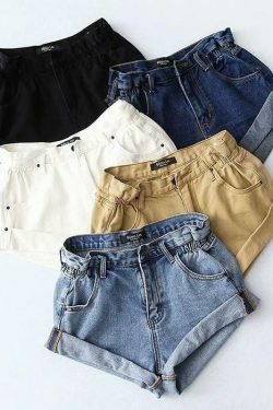 Coquette Aesthetic Cargo Skirt: Debbie Summer Shorts