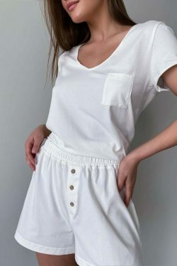 Coquette Aesthetic Cargo Skirt Set - Y2K Fashion with Grunge and Pastel Goth Vibes