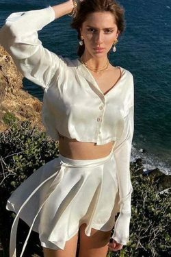 Coquette Aesthetic Cargo Skirt Set - Y2K Fashion with Grunge Style and Pastel Goth Vibes