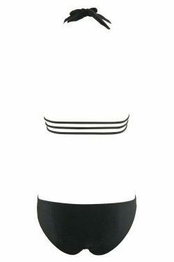 Coquette Aesthetic Cargo Skirt Set with Padded String Bikini