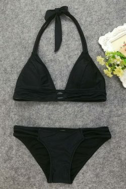 Coquette Aesthetic Cargo Skirt Set with Padded String Bikini