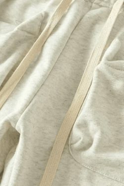 Coquette Aesthetic Cargo Skirt with Functional Pocket in White