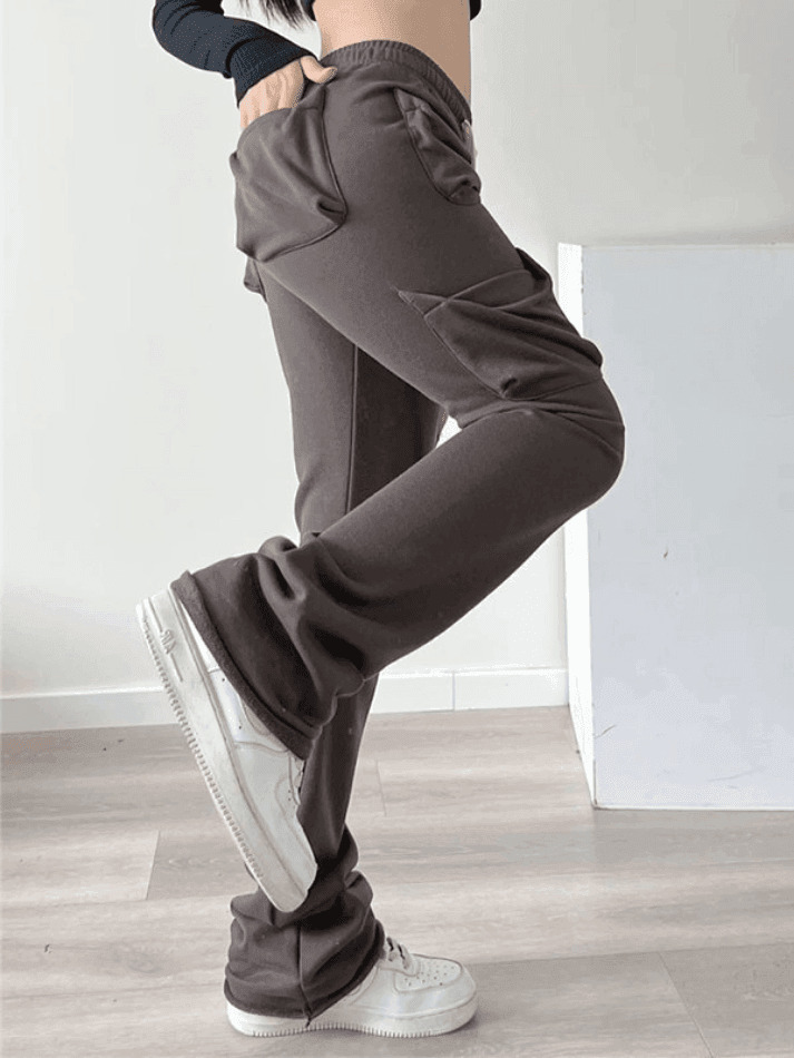 Coquette Aesthetic Cargo Skirt with Functional Pocket in White Coquette Aesthetic Cargo Skirt with Functional Pocket in White