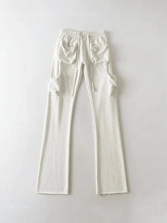 Coquette Aesthetic Cargo Skirt with Functional Pocket in White Coquette Aesthetic Cargo Skirt with Functional Pocket in White