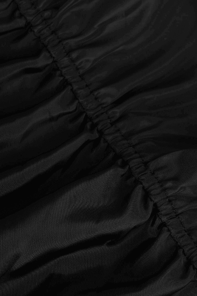 Coquette Aesthetic Cargo Skirt with Gathered Drawstring - Y2K Fashion Women's Clothing