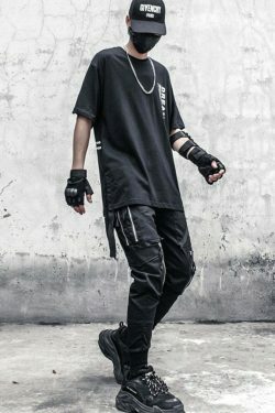 Coquette Aesthetic Cargo Skirt with Zippered Pockets