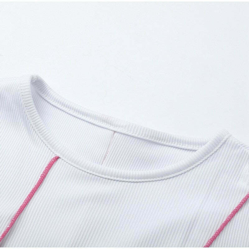 Coquette Aesthetic Cargo Skirt: Y2K Fashion Grunge Style Cute Tops Pastel Goth