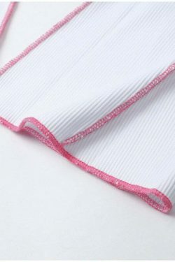 Coquette Aesthetic Cargo Skirt: Y2K Fashion Grunge Style Cute Tops Pastel Goth