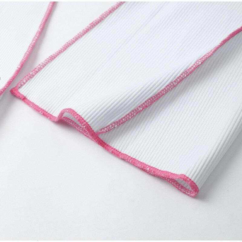 Coquette Aesthetic Cargo Skirt: Y2K Fashion Grunge Style Cute Tops Pastel Goth