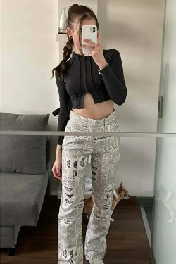 Coquette Aesthetic Cargo Skirt: Y2K Fashion Grunge Style Cute Tops Pastel Goth Women's Fashion