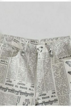 Coquette Aesthetic Cargo Skirt: Y2K Fashion Grunge Style Cute Tops Pastel Goth Women's Fashion