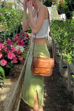 Coquette Aesthetic Cargo Skirt: Y2K Fashion Grunge Style with a Touch of Pastel Goth Vibe