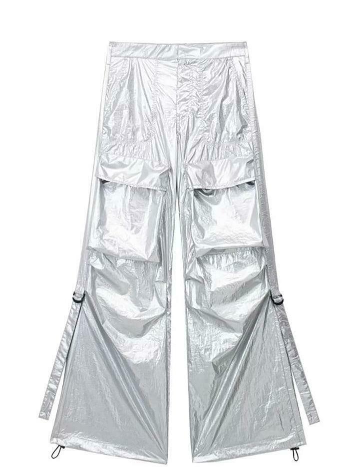 Coquette Aesthetic Cargo Skirt: Y2K Fashion Grunge Style with Pastel Goth Vibes