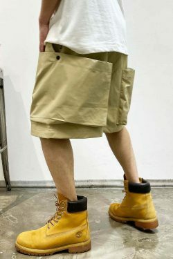 Coquette Aesthetic Cargo Skirt: Y2K Fashion with Grunge Style and Pastel Goth Vibes