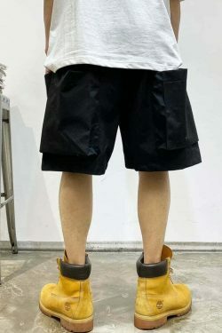 Coquette Aesthetic Cargo Skirt: Y2K Fashion with Grunge Style and Pastel Goth Vibes