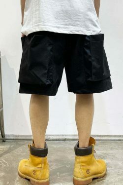 Coquette Aesthetic Cargo Skirt: Y2K Fashion with Grunge Style and Pastel Goth Vibes