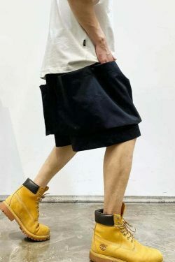 Coquette Aesthetic Cargo Skirt: Y2K Fashion with Grunge Style and Pastel Goth Vibes