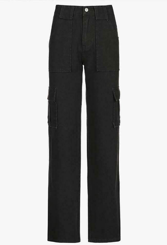 Coquette Aesthetic Cargo Skirt: Y2K Style Grunge Fashion for Women - Mid Rise Cargo Jeans Coquette Aesthetic Cargo Skirt: Y2K Style Grunge Fashion for Women - Mid Rise Cargo Jeans