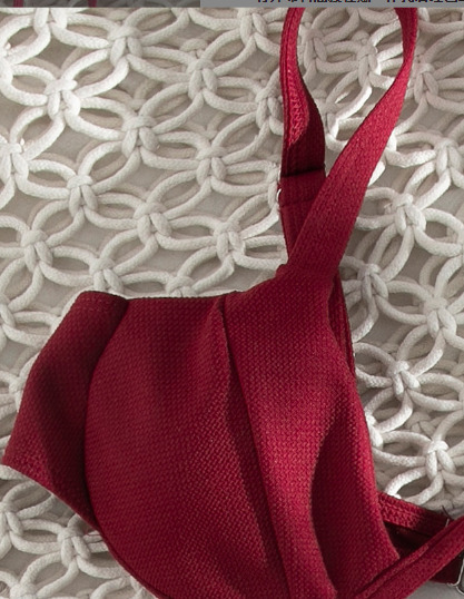 Coquette Aesthetic Cargo Skirt: Y2K Style Grunge Fashion with Pastel Goth Vibes - Red Split Bikini Coquette Aesthetic Cargo Skirt: Y2K Style Grunge Fashion with Pastel Goth Vibes - Red Split Bikini