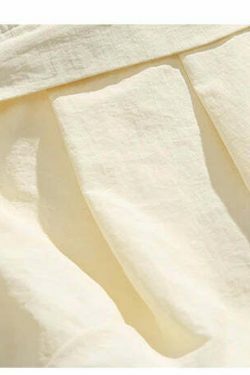 Coquette Aesthetic Cargo Skirt: Y2K Style Grunge Fashion Women's Short Sleeve Shirt