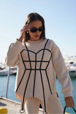 Coquette Aesthetic Cargo Skirt: Y2K Style Grunge Hoodie for Women - Cute Tops & Pastel Goth Fashion