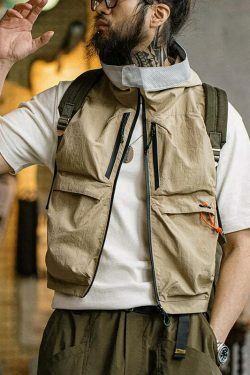 Coquette Aesthetic Cargo Skirt: Y2K Style Women's Fashion Vest