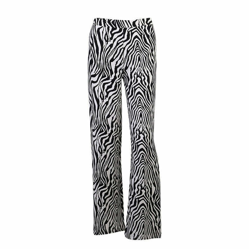 Coquette Aesthetic Cargo Skirt: Your Inner Wild Zebra Print Pants Coquette Aesthetic Cargo Skirt: Your Inner Wild Zebra Print Pants