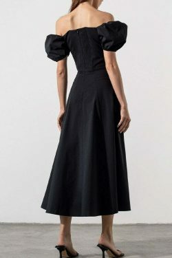 Coquette Aesthetic Clancy Ruched Tie-Up Dress - Y2K Fashion Statement for Women