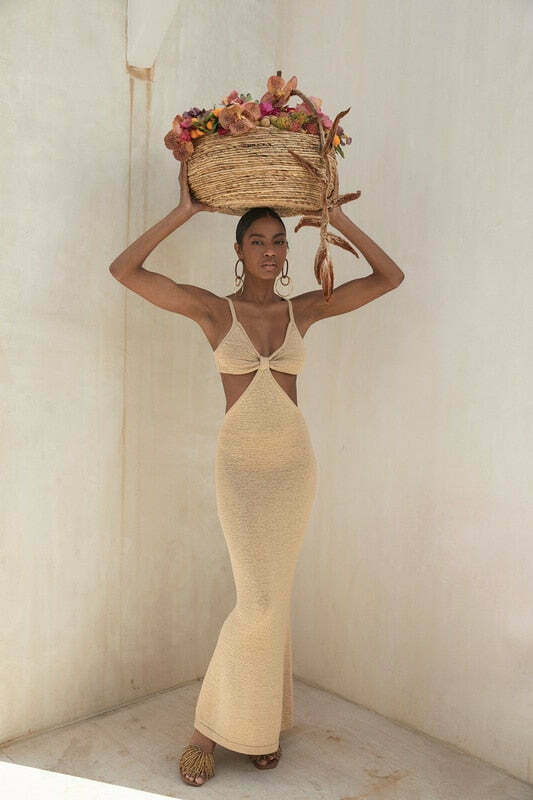 Coquette Aesthetic Claudia Backless Maxi Dress - Y2K Fashion Women's Clothing Coquette Aesthetic Claudia Backless Maxi Dress - Y2K Fashion Women's Clothing