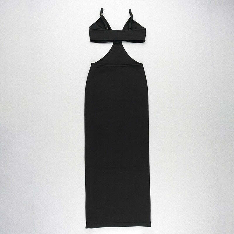 Coquette Aesthetic Claudia Backless Maxi Dress - Y2K Fashion Women's Clothing Coquette Aesthetic Claudia Backless Maxi Dress - Y2K Fashion Women's Clothing