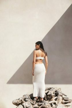 Coquette Aesthetic Claudia Backless Maxi Dress - Y2K Fashion Women's Clothing