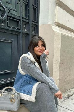 Coquette Aesthetic Cloud Nine Plush Gilet - Y2K Fashion Women's Outerwear