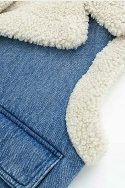 Coquette Aesthetic Cloud Nine Plush Gilet - Y2K Fashion Women's Outerwear