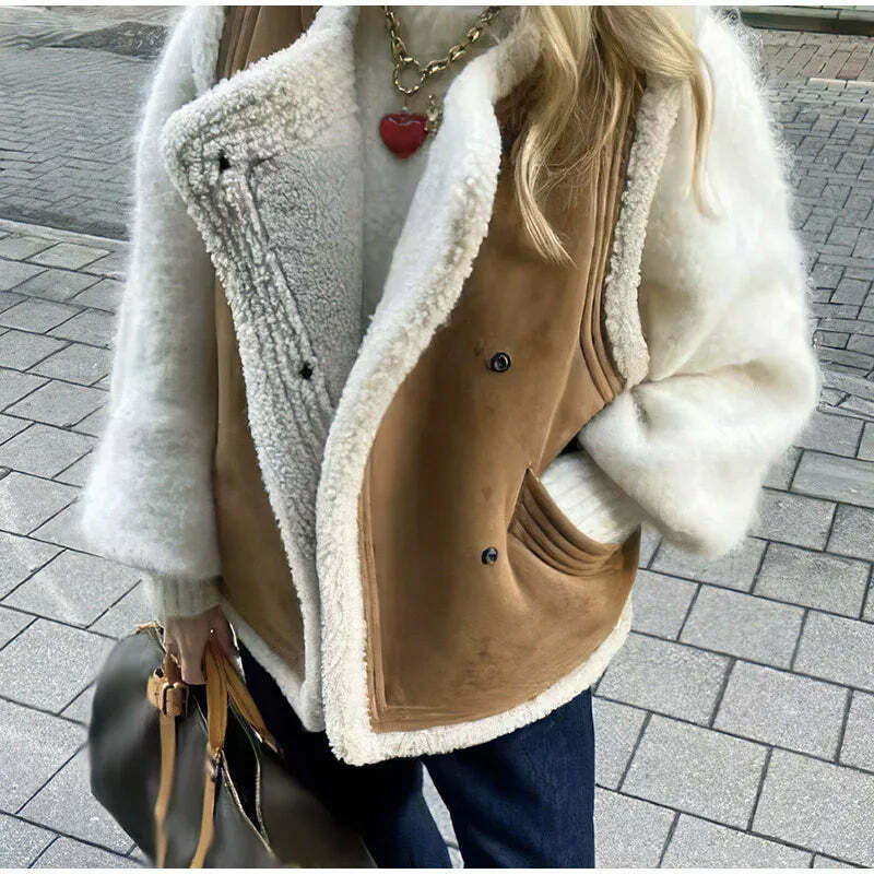 Coquette Aesthetic Cloud Nine Plush Gilet - Y2K Fashion Women's Outerwear Coquette Aesthetic Cloud Nine Plush Gilet - Y2K Fashion Women's Outerwear