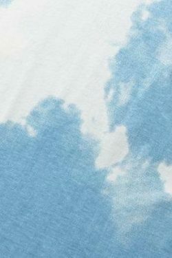 Coquette Aesthetic Cloud Print T-Shirt - Y2K Fashion with Grunge & Pastel Goth Vibes