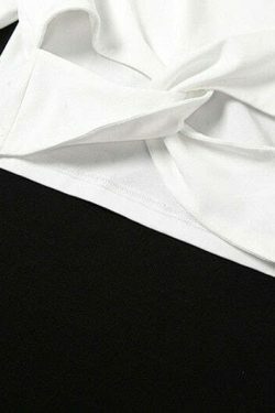 Coquette Aesthetic Coral Twisted Knot Top - Y2K Fashion Women's Clothing