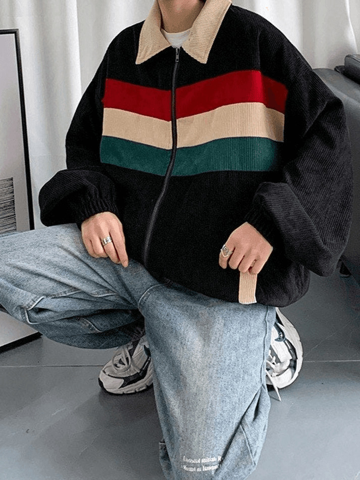 Coquette Aesthetic Corduroy Jacket for Women - Y2K Fashion Statement Piece with Grunge Vibes