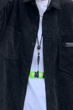 Coquette Aesthetic Corduroy Shirt with Simple Pocket - Women's Y2K Fashion Statement