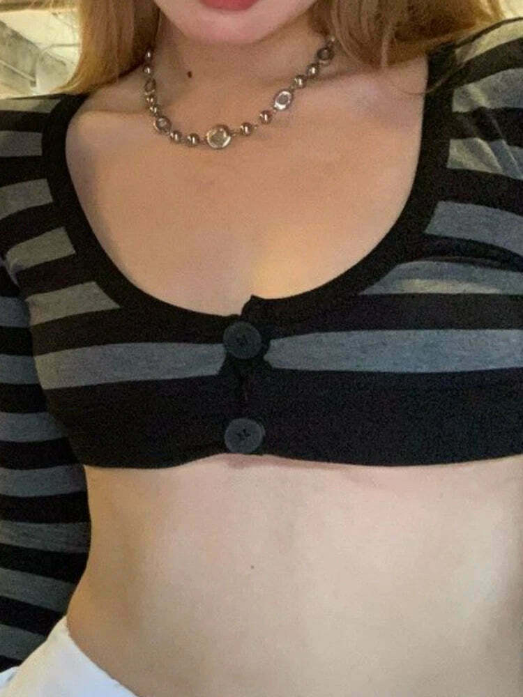 Coquette Aesthetic Corey Buttoned Y2K Top - Grunge Style Cargo Skirt & Cute Hoodies Coquette Aesthetic Corey Buttoned Y2K Top - Grunge Style Cargo Skirt & Cute Hoodies