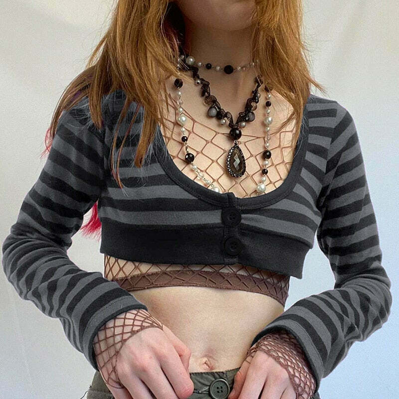 Coquette Aesthetic Corey Buttoned Y2K Top - Grunge Style Cargo Skirt & Cute Hoodies Coquette Aesthetic Corey Buttoned Y2K Top - Grunge Style Cargo Skirt & Cute Hoodies