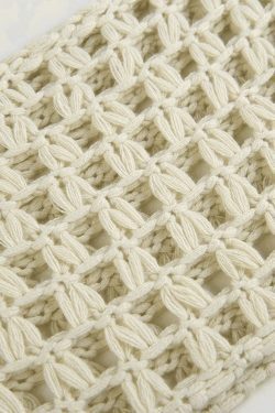 Coquette Aesthetic Crochet Bolero: Y2K Fashion Knit Top for Women