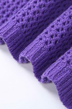 Coquette Aesthetic Crochet Knit Skirt Set for Women - Y2K Fashion Outfit