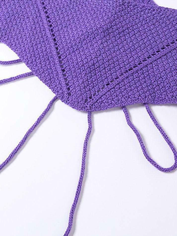 Coquette Aesthetic Crochet Knit Skirt Set for Women - Y2K Fashion Outfit Coquette Aesthetic Crochet Knit Skirt Set for Women - Y2K Fashion Outfit