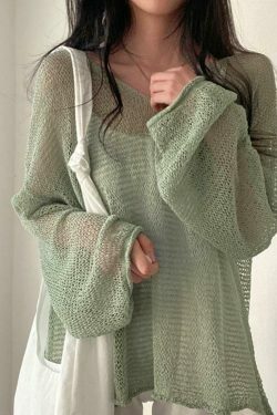 Coquette Aesthetic Crochet Knit Top for Women - Y2K Fashion Statement Piece