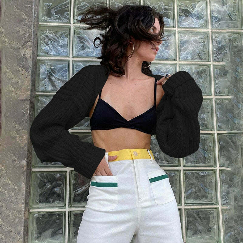 Coquette Aesthetic Cropped Cardigan Coquette Aesthetic Cropped Cardigan