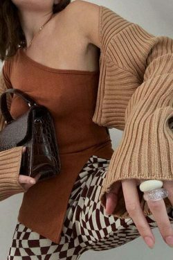 Coquette Aesthetic Cropped Cardigan