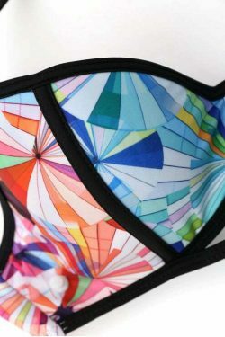 Coquette Aesthetic Cut Out Underwire Push Up Bikini