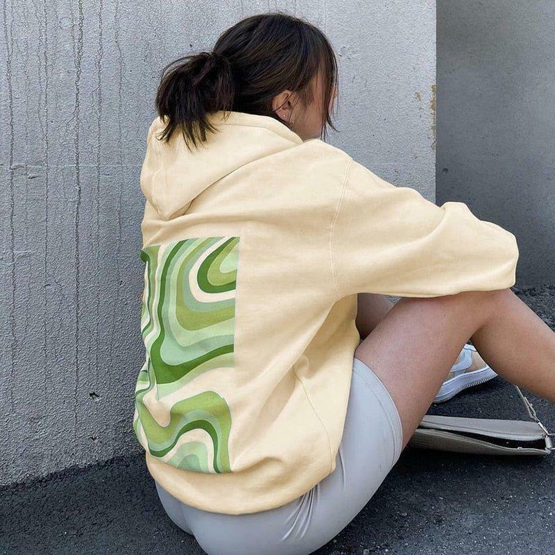 Coquette Aesthetic Cute N Spycho Casual Hoodie - Y2K Fashion Grunge Style